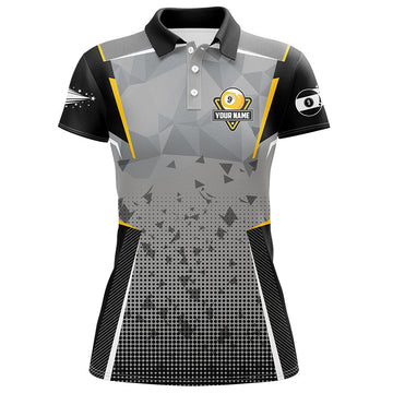 Women's Custom 9 Ball Pool Polo Shirts V0769