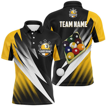 Billiard 9 Ball Custom 3D Polo Shirt for Men V0111