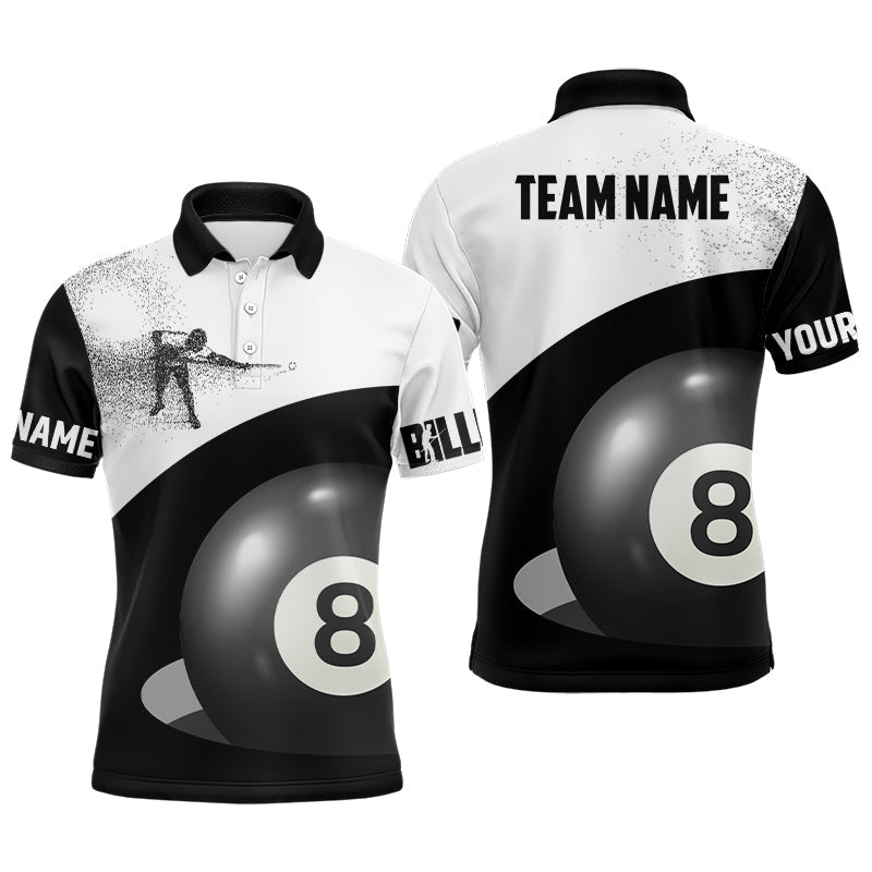 Custom 3D Billiard Player Polo Shirt for Men V0100