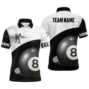 Custom 3D Billiard Player Polo Shirt for Men V0100