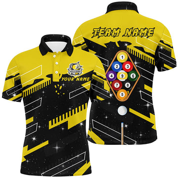 Custom Men's 9 Ball Pool Polo Shirts T0467