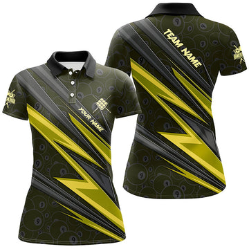 Custom Yellow Billiard Jerseys for Women T1875