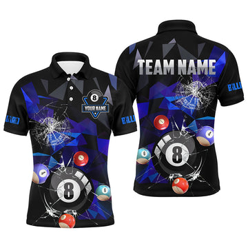 Men's Purple Billiard Team Jersey T2490