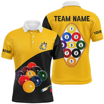 Men's Custom 3D Pool Polo Shirt T0650