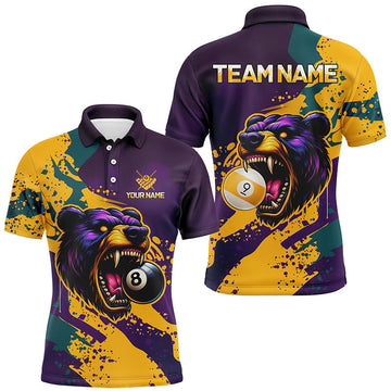 Men's Grunge 8 & 9 Ball Pool Team Shirts T2437